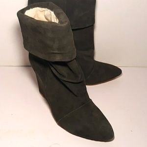 PLOMO ... Steel Grey Booties